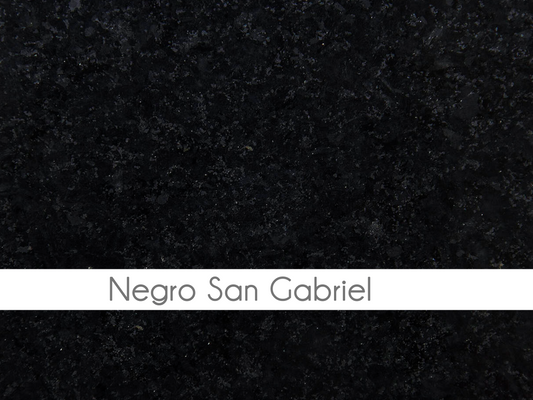 Lámina de Granito Pulido Negro San Gabriel 2CM (precio x m2)