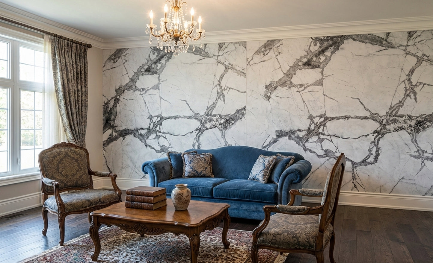 Tope de Piedra Sinterizada Anticada (320x160x1,2cm)