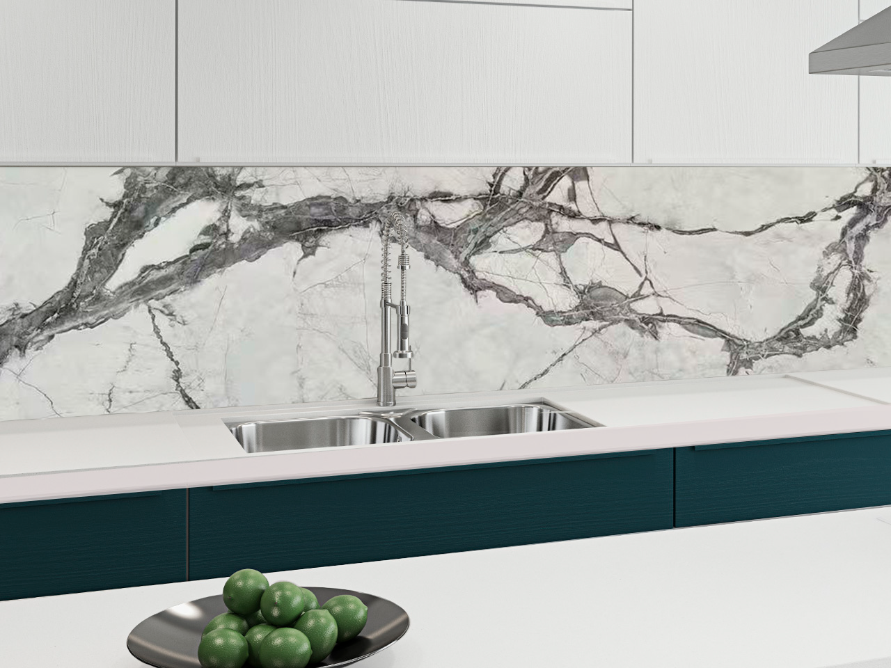 Tope de Piedra Sinterizada Anticada (320x160x1,2cm)