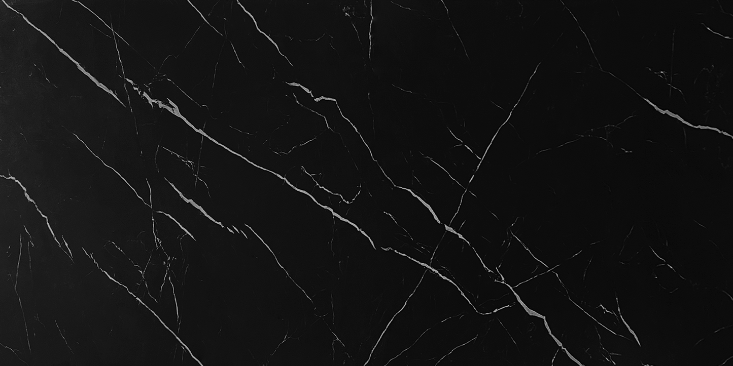 Tope de Piedra Sinterizada Black Marquina (320x160x1,2cm)