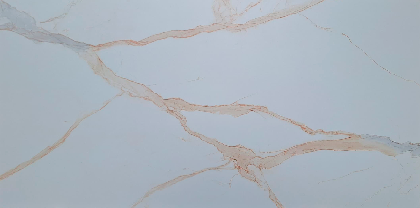 Tope de Piedra Sinterizada Calacatta Gold (320x160x1,2cm)