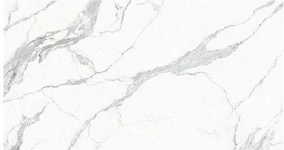 Tope de Piedra Sinterizada Calacatta Grey (320x160x1,2cm)