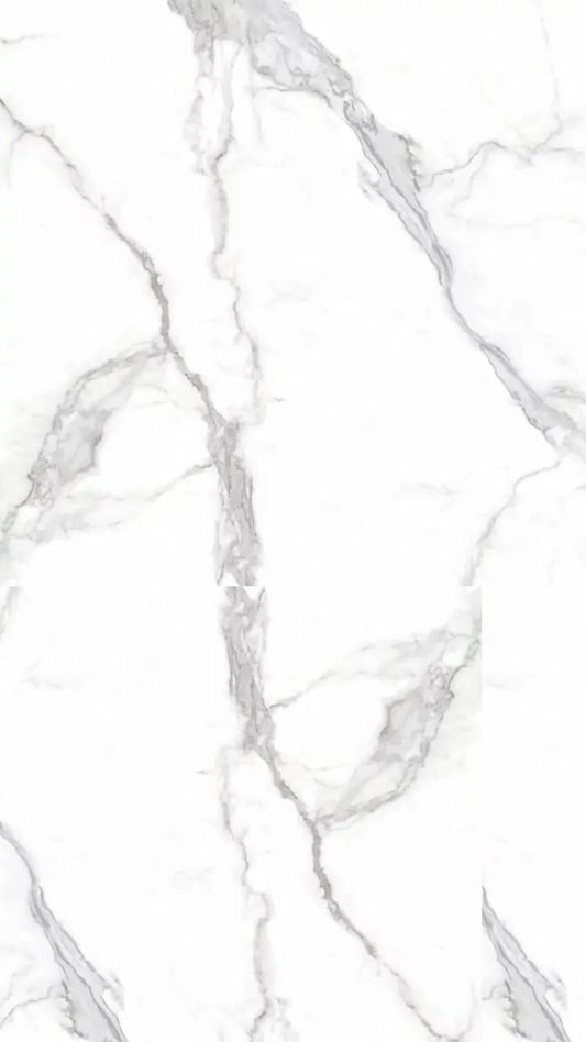 Revestimiento de Piedra Sinterizada Calacatta Gray (260x120x0,6cm)